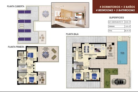 Villa zum Verkauf Vistabella, Alicante, Spanien 4 Schlafzimmer, 169 m2 Nr. 134288 - Foto 5
