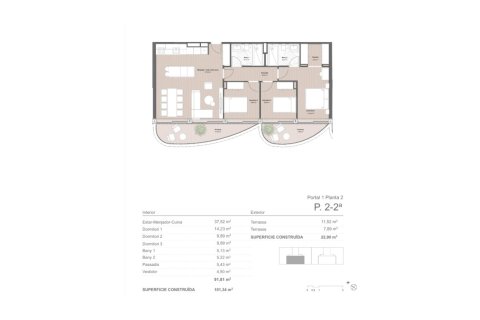 Продажа квартиры в Матаро, Барселона, Испания 3 спальни, 112м2 №158207 - фото 13