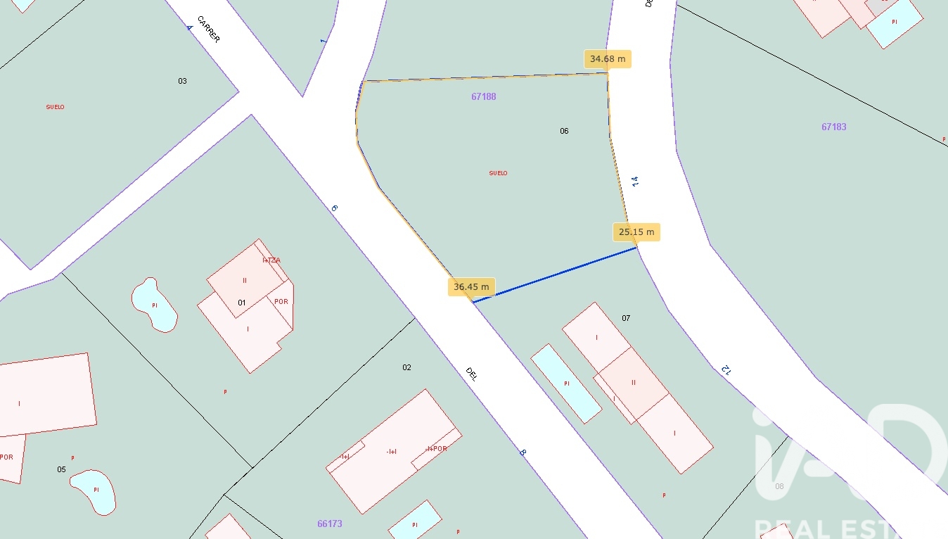 Land plot in Olivella, Barcelona, Spain 894 sq.m. No. 184910