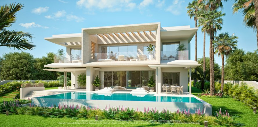 Villa in Ojen, Malaga, Spain 4 bedrooms, 864 sq.m. No. 181222