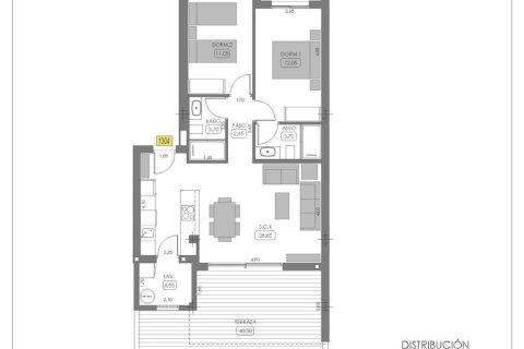Bungalow Algorfa, Alicante, Hiszpania 2 sypialnie, 74 mkw. nr 137111 – zdjęcie 16