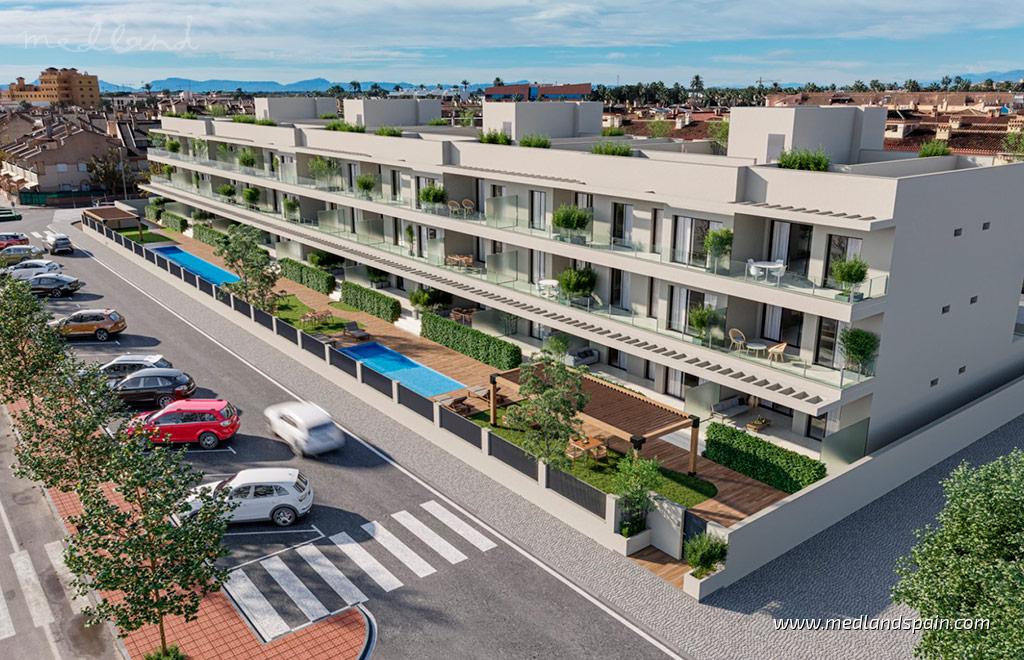 Apartament w Los Alcazares, Murcia, Hiszpania 2 sypialnie, 72 mkw. nr 192993
