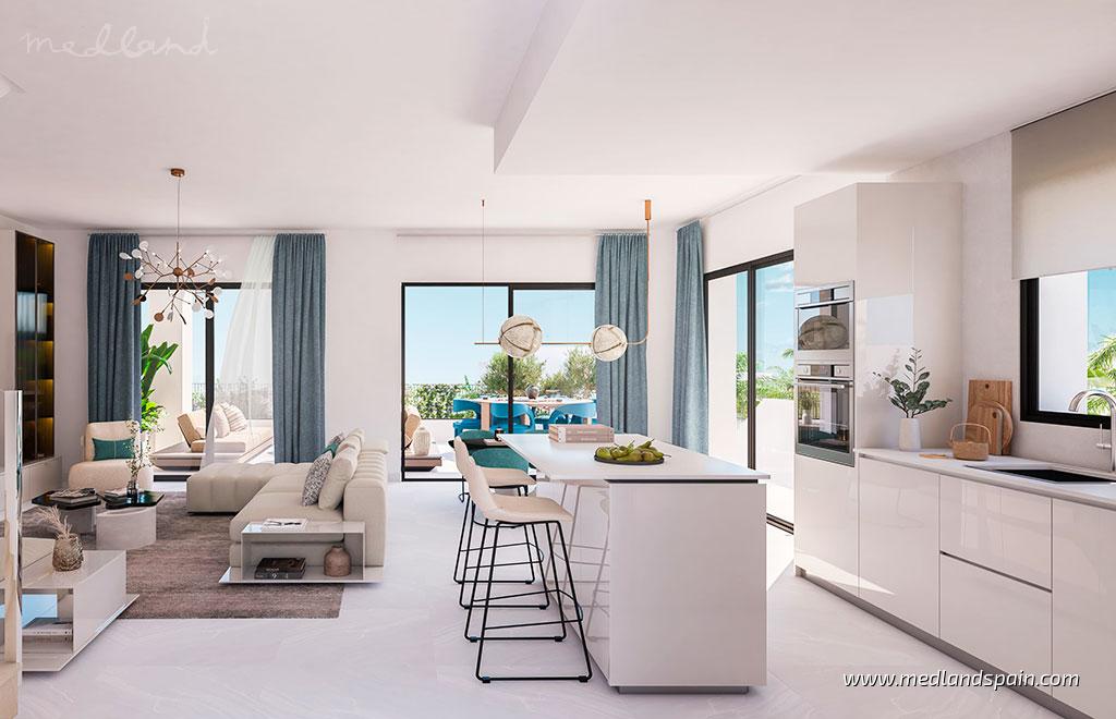 Villa en Estepona, Málaga, España 4 dormitorios, 180 m2 No. 192991