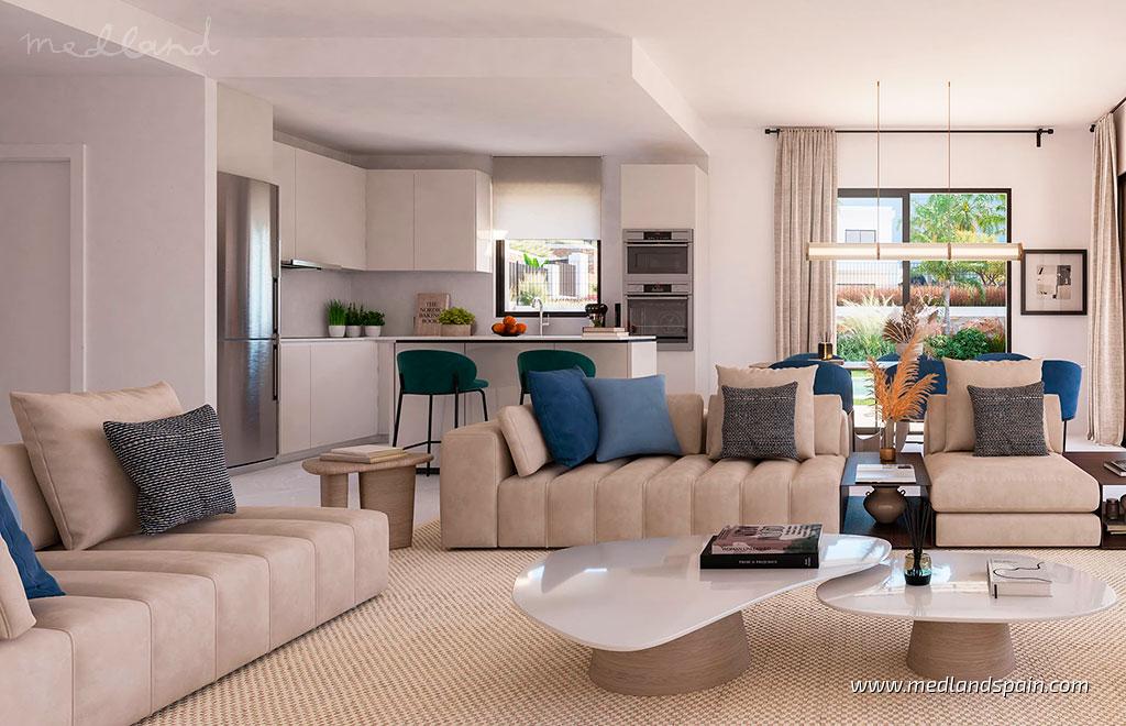 Villa en Estepona, Málaga, España 4 dormitorios, 180 m2 No. 192991