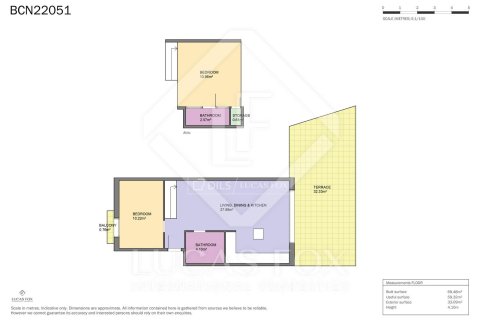 Apartment for sale in Barcelona, Spain 2 bedrooms, 69 sq.m. No. 192613 - photo 27