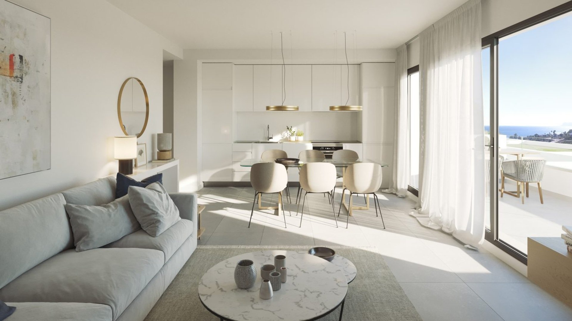 Таунхаус в Blue View Heights, Манильва, Малага, Испания 4 спальни, 121м2 №65788