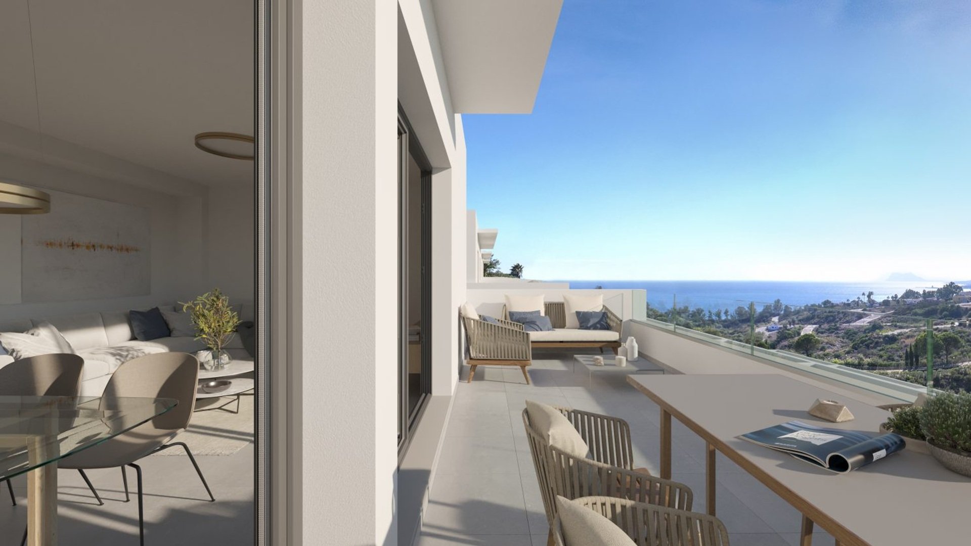 Таунхаус в Blue View Heights, Манильва, Малага, Испания 4 спальни, 121м2 №65791