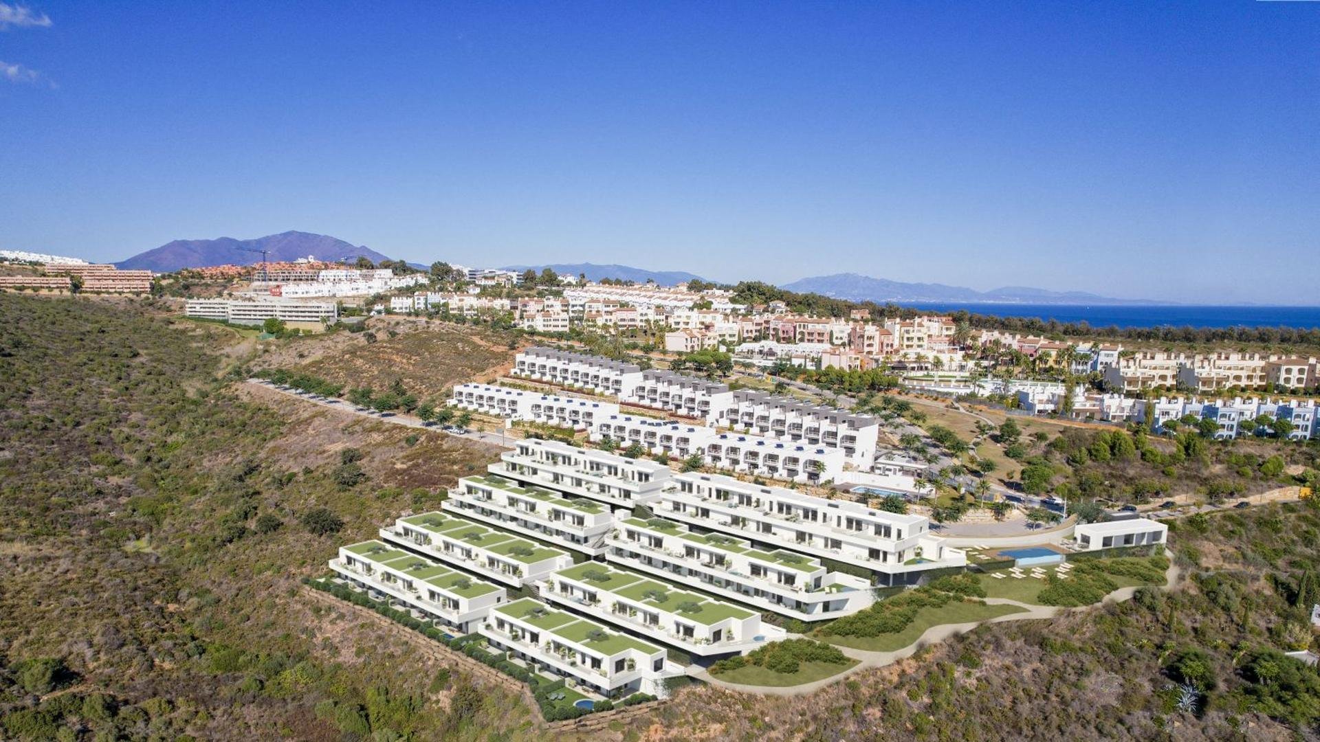 Таунхаус в Blue View Heights, Манильва, Малага, Испания 4 спальни, 121м2 №65791