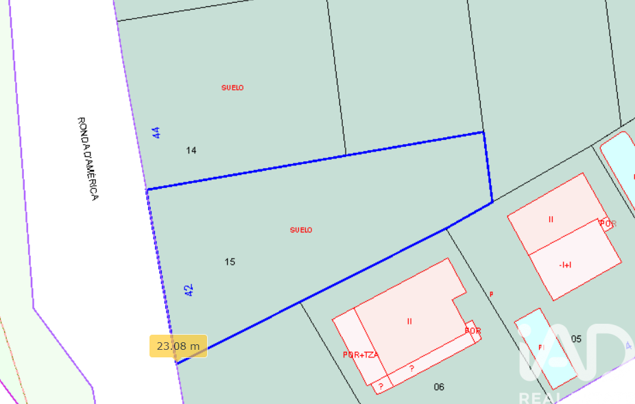 Land plot in Vilanova i la Geltru, Barcelona, Spain 728 sq.m. No. 172873