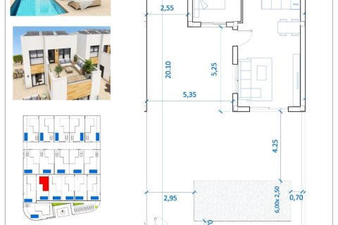 Villa zum Verkauf in San Fulgencio, Alicante, Spanien 3 Schlafzimmer, 108 m2 Nr. 181162 - Foto 6