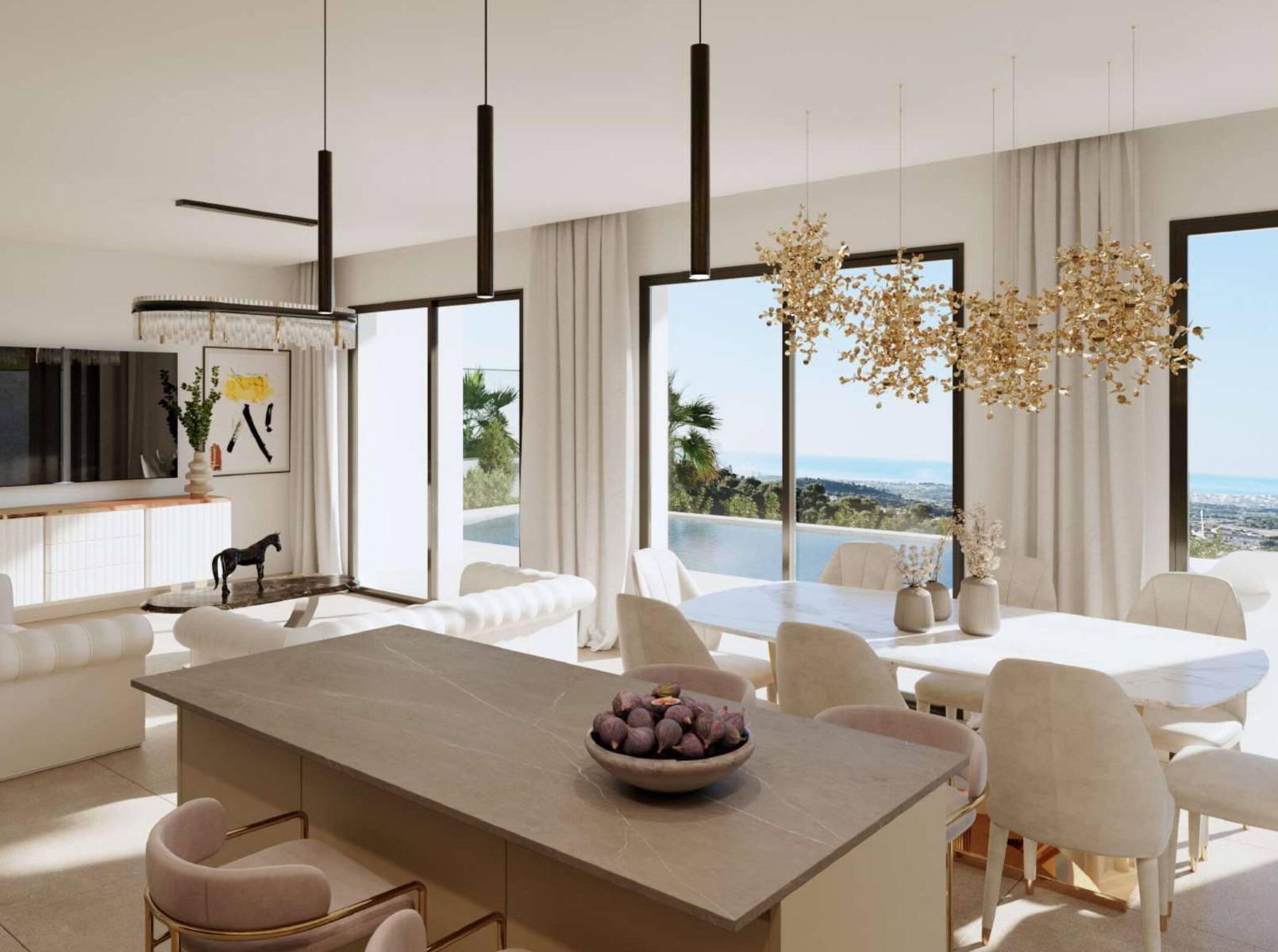 Villa Benidorm, Alicante, Spānijā 4 istabas, 306 m2 Nr. 154521