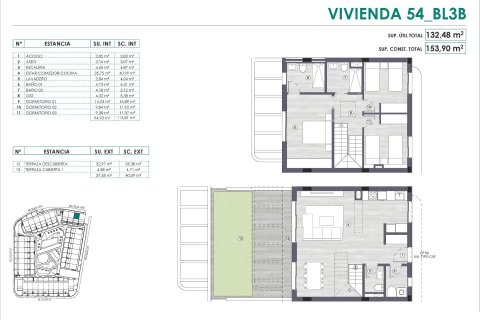 Huoneisto myytävänä Monforte del Cid, Alicante, Espanja, 3 makuuhuonetta, 113 m2 No. 133781 - kuva 24