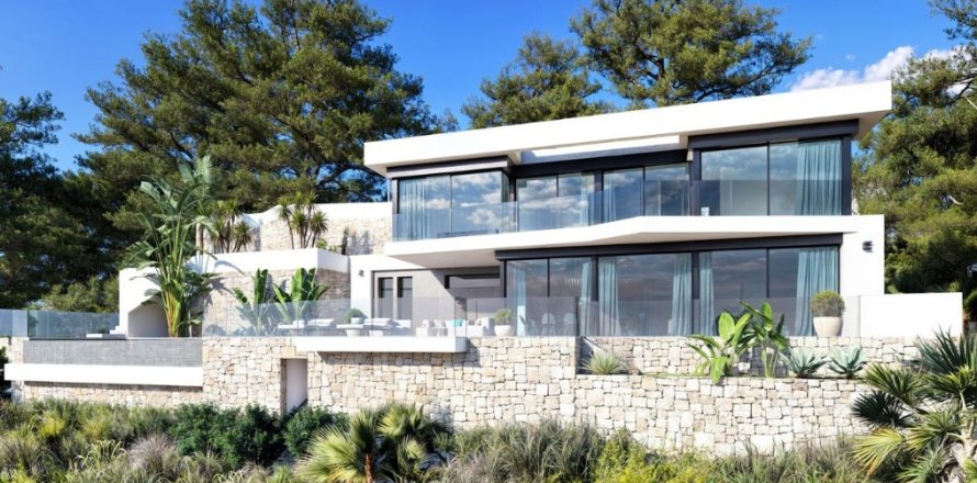 Villa in Benissa, Alicante, Spain 4 bedrooms, 436 sq.m. No. 146198