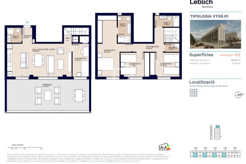 Penthouse à vendre à La Sagrera, Barcelona, Espagne, 4 chambres, 147 m2 No. 150619 - photo 20