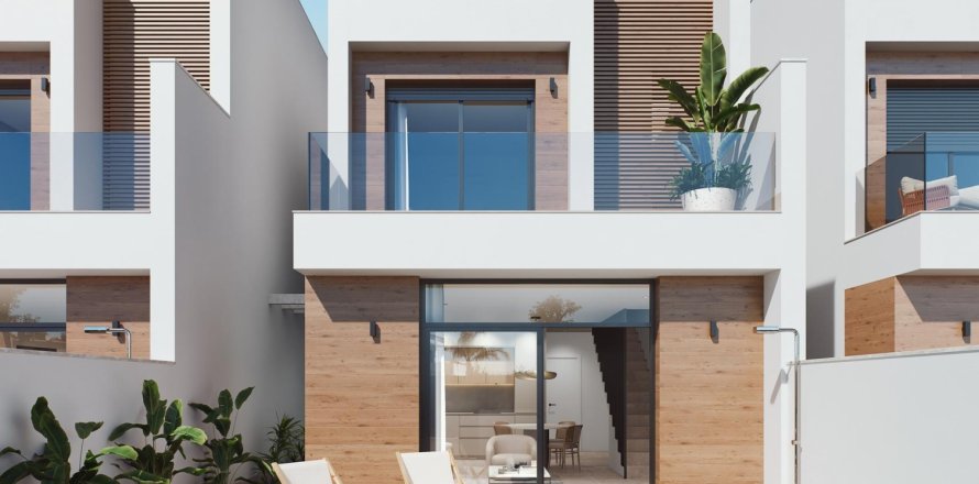 Willa w San Pedro del Pinatar, Murcia, Hiszpania 3 sypialnie, 107 mkw. nr 142364