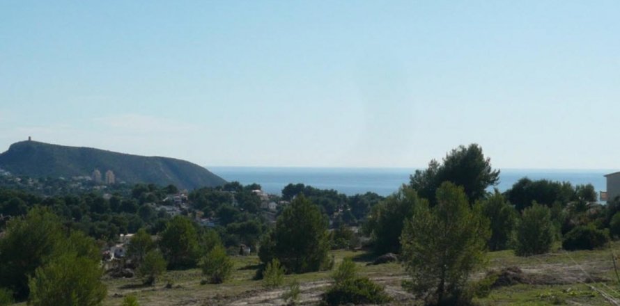 Land plot Moraira, Alicante, Spain No. 80550