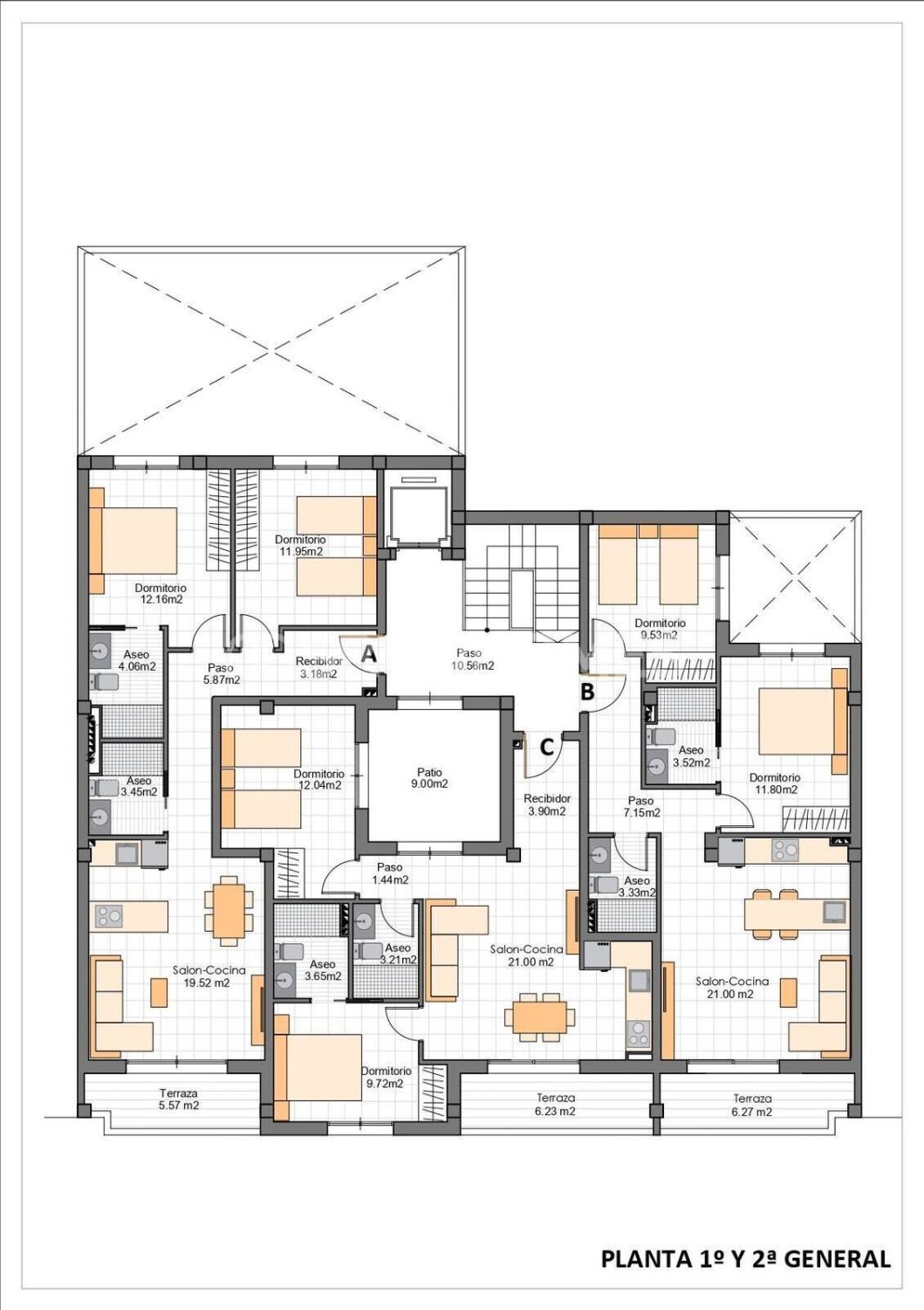 Appartamento a San Pedro del Pinatar, Murcia, Spagna 2 camere da letto, 71 mq. N° 168152