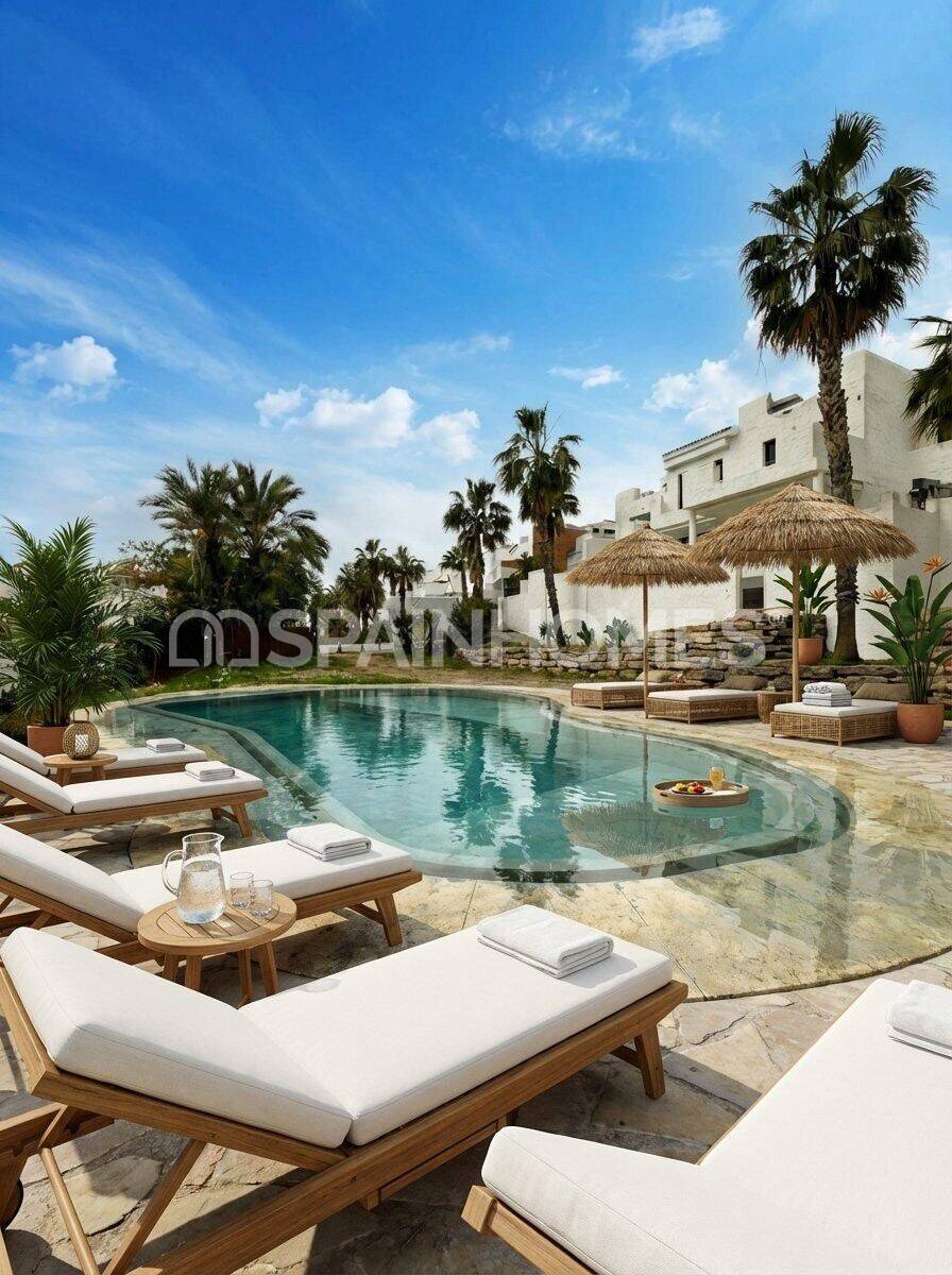 Lägenhet i Estepona, Malaga, Spanien 4 sovrum, 181 kvm. Nr. 168150