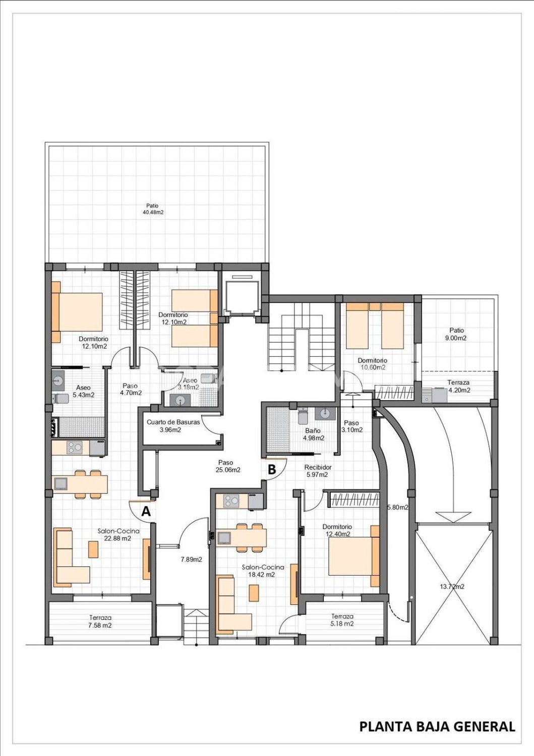 Apartament w San Pedro del Pinatar, Murcia, Hiszpania 2 sypialnie, 83 mkw. nr 168153
