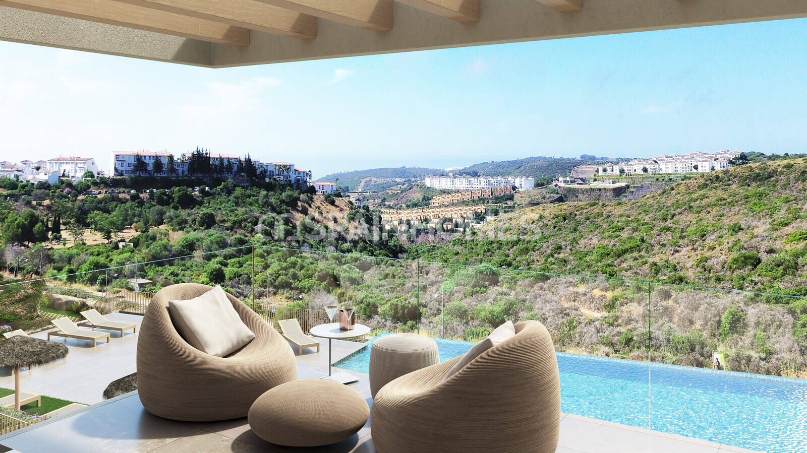 Villa i Manilva, Malaga, Spanien 3 sovrum, 100 kvm. Nr. 168036