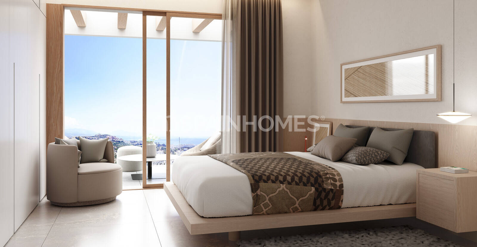 Villa i Manilva, Malaga, Spanien 3 sovrum, 100 kvm. Nr. 168036