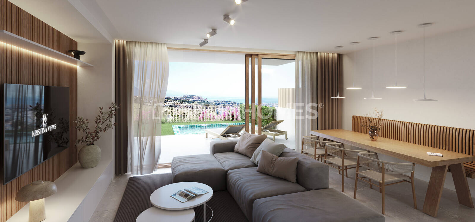 Villa i Manilva, Malaga, Spanien 3 sovrum, 100 kvm. Nr. 168036