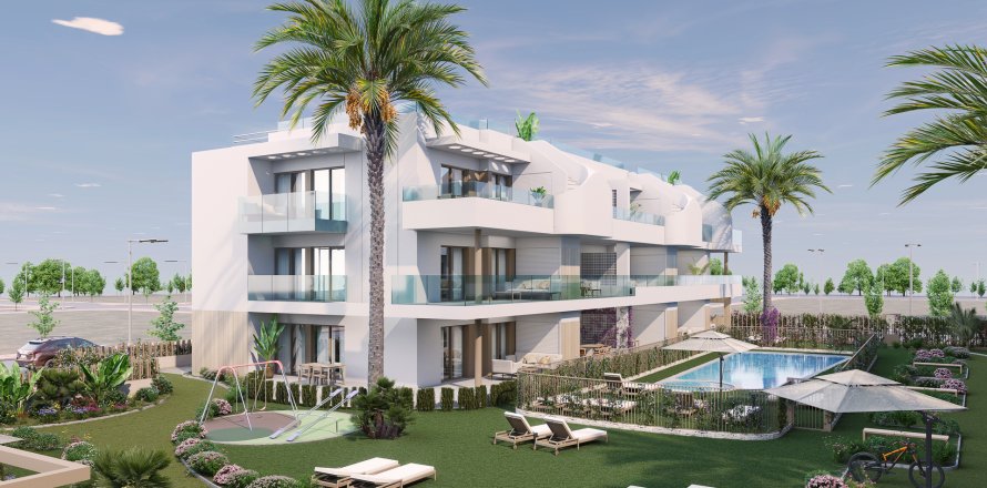 Bungalow in Pilar de la Horadada, Alicante, Spanien 2 Schlafzimmer, 99 m2 Nr. 136292