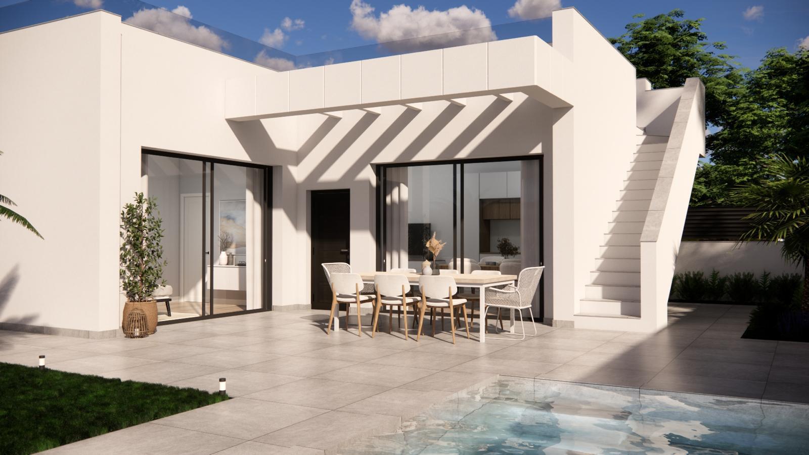Villa a Ciudad Quesada, Alicante, Spagna 3 camere da letto, 115 mq. N° 136298