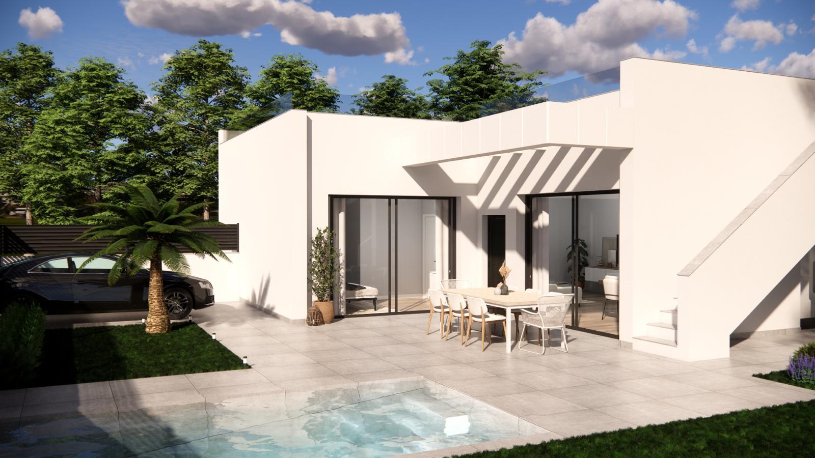 Villa a Ciudad Quesada, Alicante, Spagna 3 camere da letto, 115 mq. N° 136298