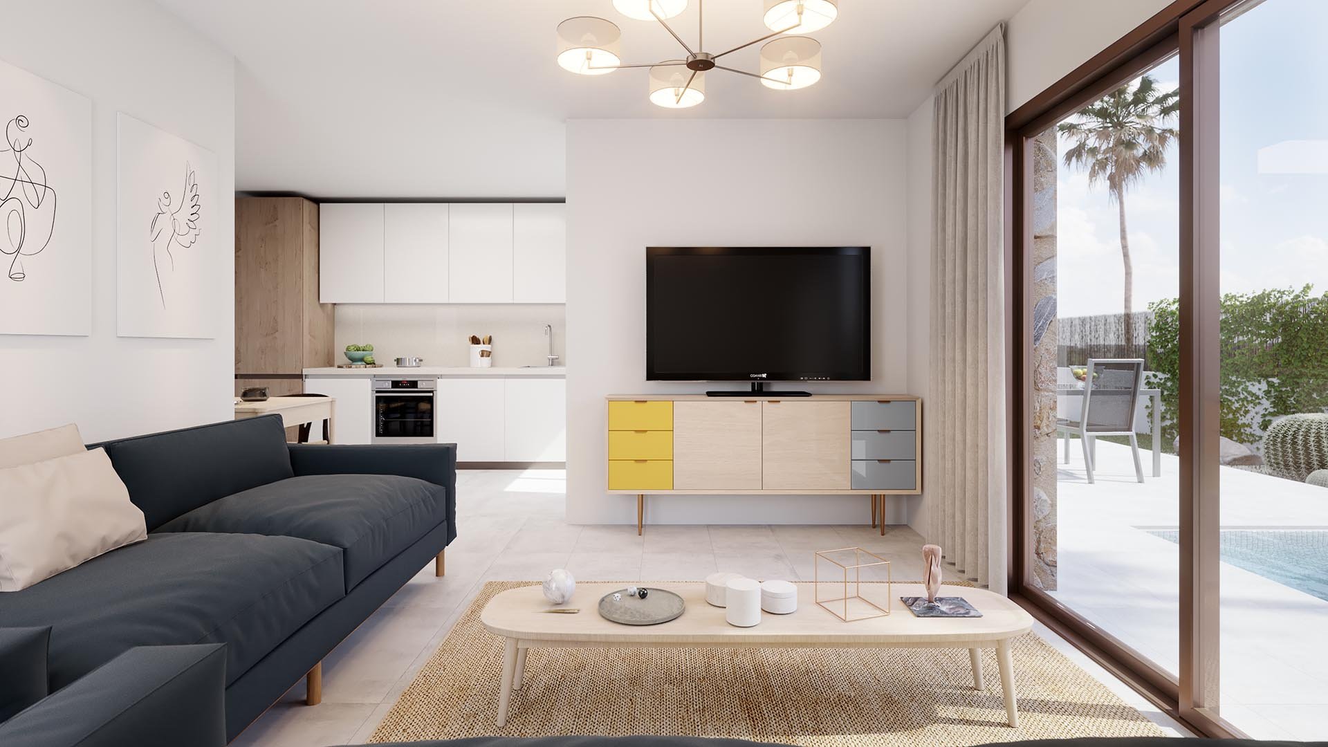 Huvila ILIOS, Orihuela, Alicante, Espanja 3 makuuhuonetta, 84 m2 No. 55066