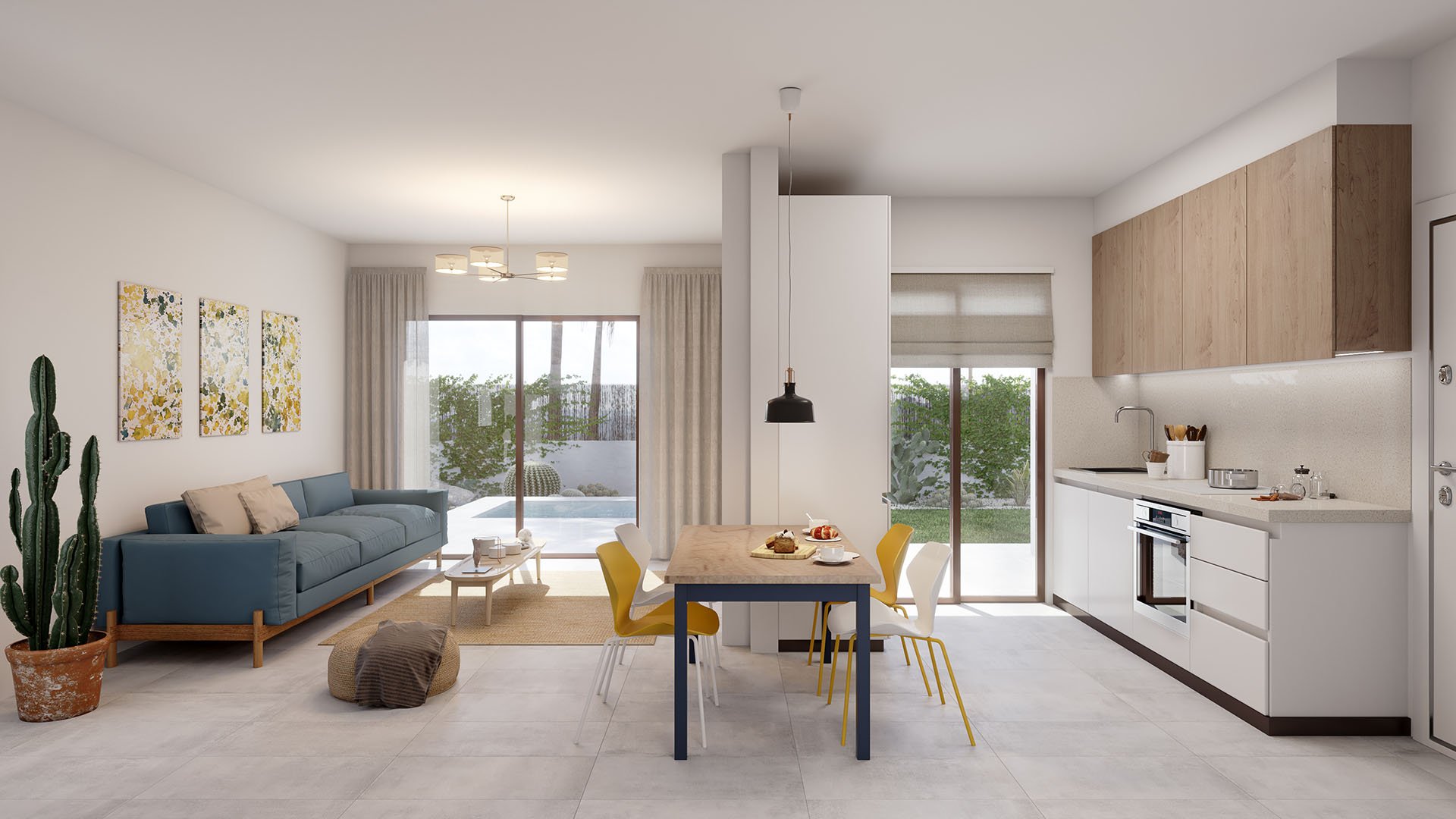 Huvila ILIOS, Orihuela, Alicante, Espanja 3 makuuhuonetta, 84 m2 No. 55066