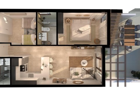 Apartamento en venta Almería, España 2 dormitorios, 65 m2 No. 139957 - foto 27