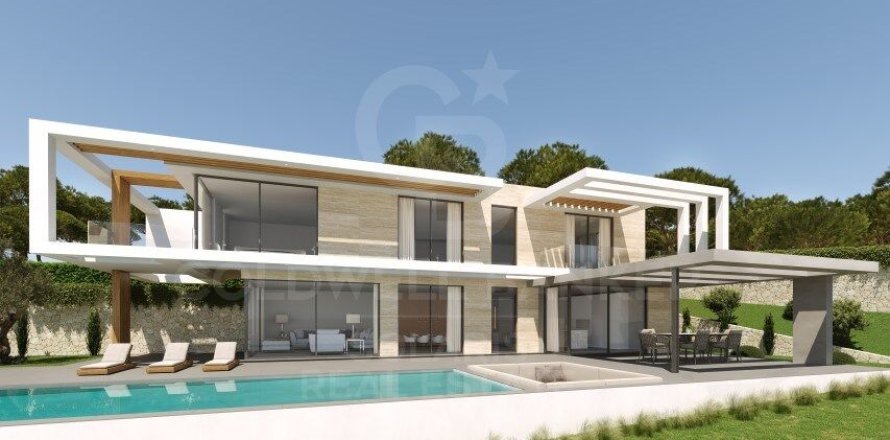 Вилла в Хавеа, Аликанте, Испания 4 спальни, 415м2 №158630