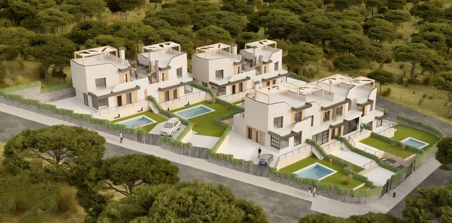 Villa i Polop, Alicante, Spanien 3 sovrum, 121 kvm. Nr. 137231