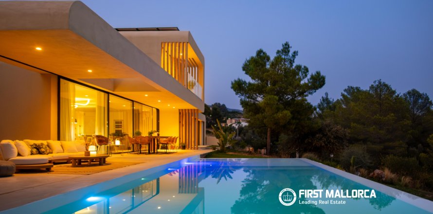 Villa i Bunyola, Mallorca, Spanien 4 sovrum, 254 kvm. Nr. 182657