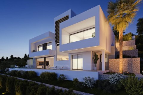 Villa i Altea, Alicante, Spanien 4 sovrum, 517 kvm. Nr. 176345