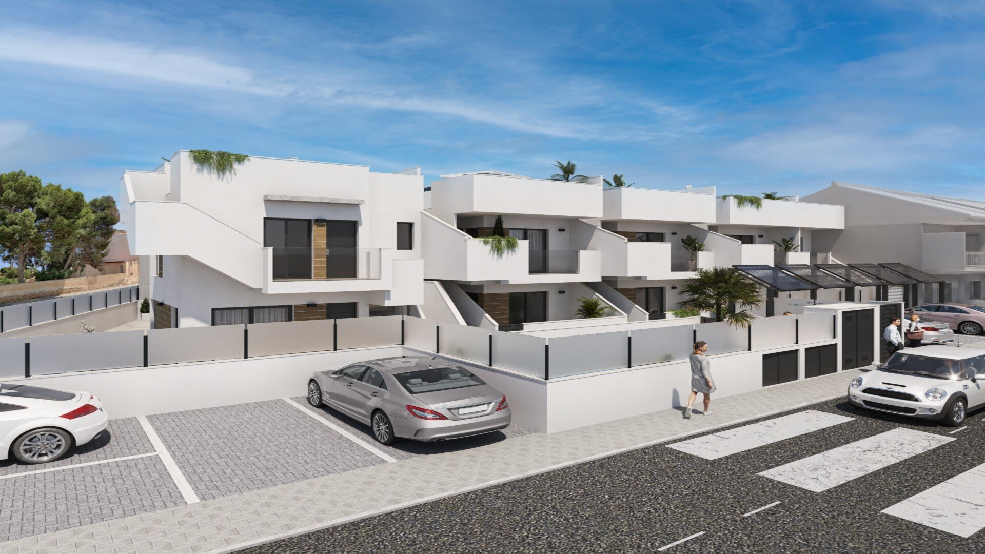 Bungalow en Villas Joblan 2, San Pedro del Pinatar, Murcia, España 3 dormitorios, 86.9 m2 No. 148437