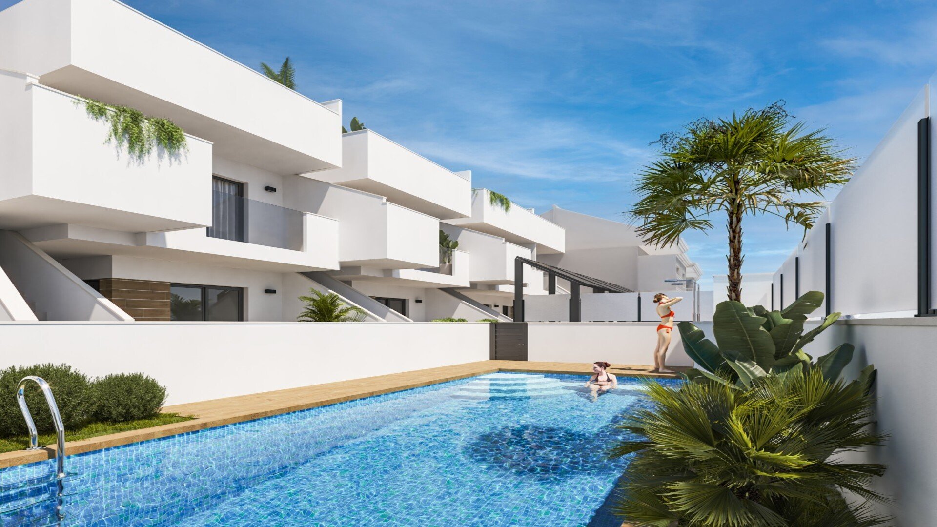 Bungalow en Villas Joblan 2, San Pedro del Pinatar, Murcia, España 3 dormitorios, 86.9 m2 No. 148437