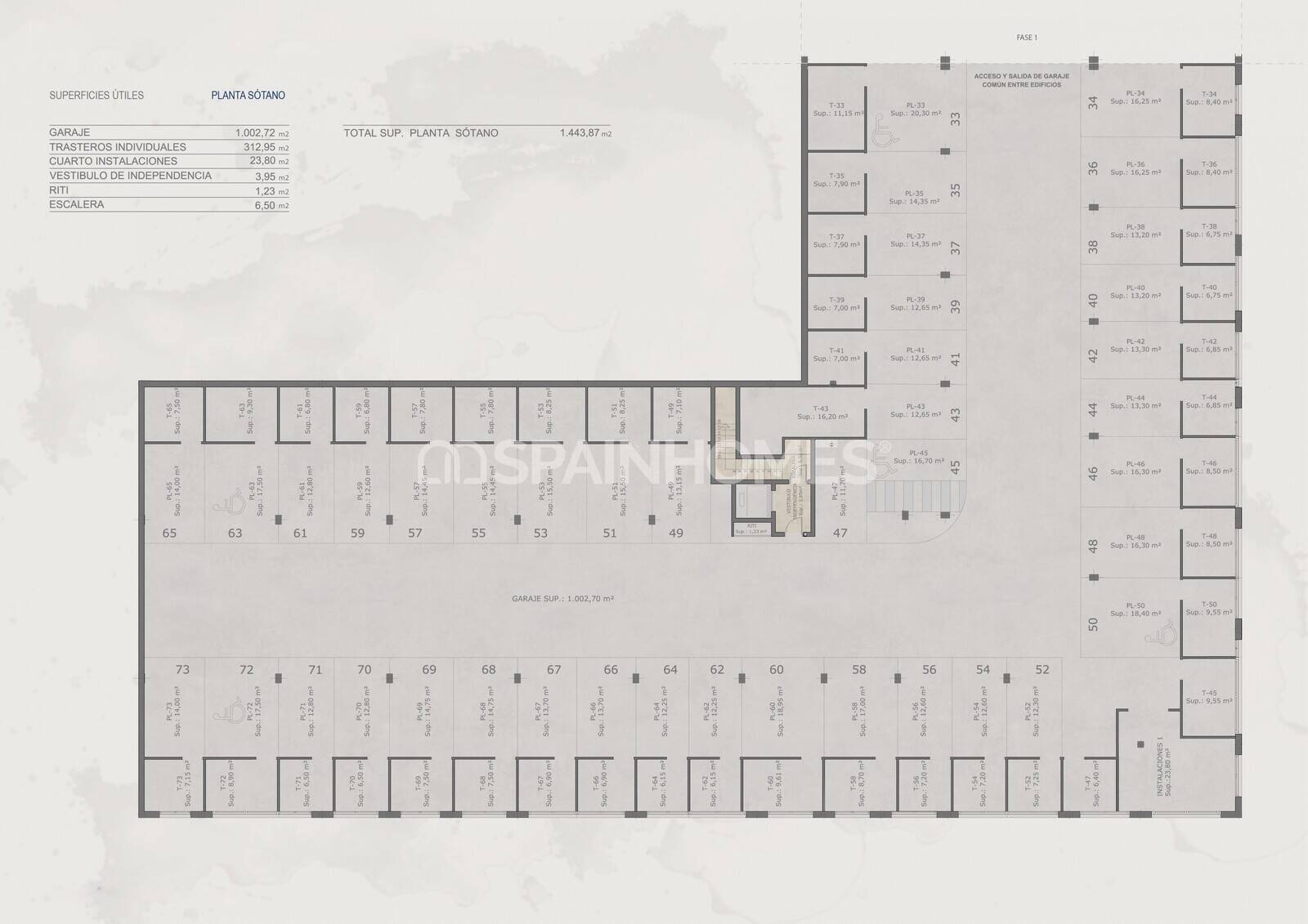 Kattohuoneisto Torre-Pacheco, Murcia, Espanja 2 makuuhuonetta, 80 m2 No. 70693