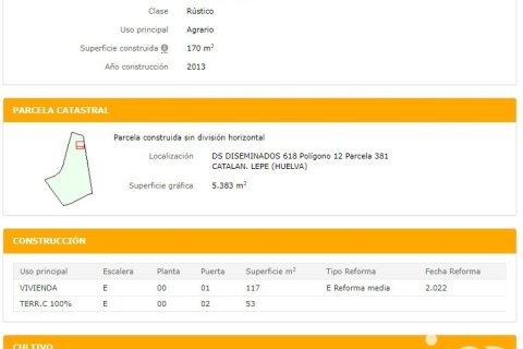 Māja pārdošanā Lepe, Huelva, Spānijā 2 istabas, 5378 m2 Nr. 153757 - attēls 25