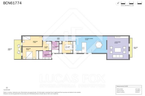 Apartamento en venta en Barcelona, España 3 dormitorios, 137 m2 No. 150687 - foto 23