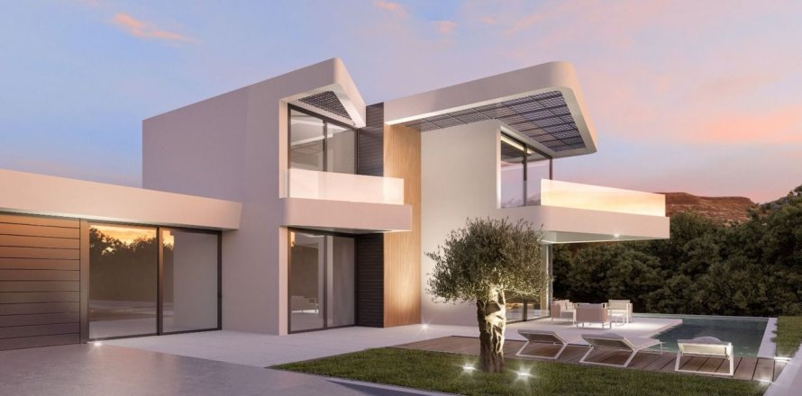 Willa w Altea, Alicante, Hiszpania 3 sypialnie, 536 mkw. nr 175874