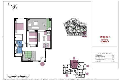 Apartment for sale Mil Palmeras, Alicante, Spain 2 bedrooms, 87 sq.m. No. 135146 - photo 7
