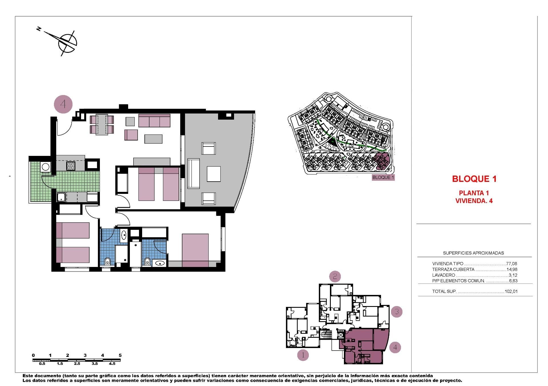 Apartment in Mil Palmeras, Alicante, Spain 3 bedrooms, 102 sq.m. No. 135147