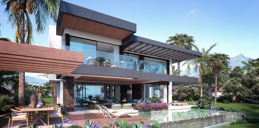 Villa in Marbella, Malaga, Spain 5 bedrooms, 488 sq.m. No. 169282