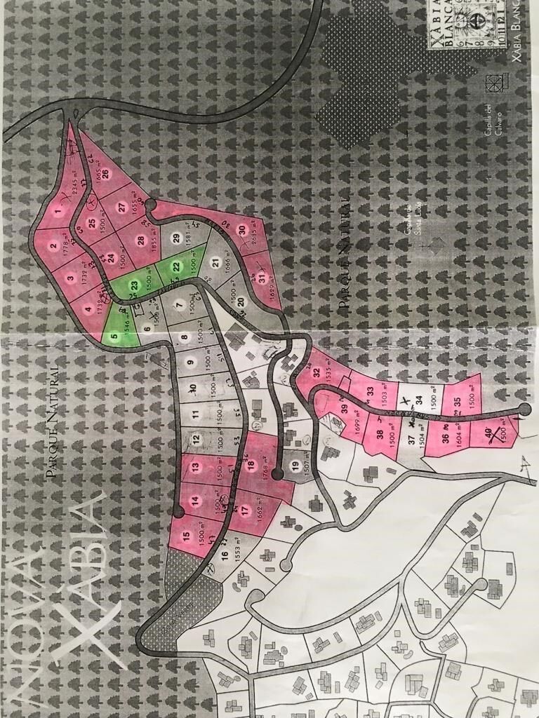 Terreno a Javea, Alicante, Spagna 1500 mq. N° 178954