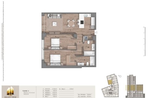 Apartment à vendre à Principado De Andorra (Ninguna Poblacion Tiene C.P.), Lleida, Espagne, 2 chambres, 87 m2 No. 178952 - photo 12