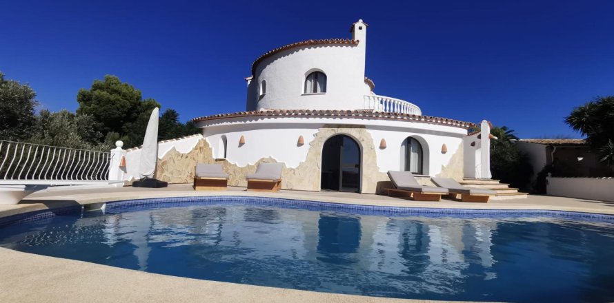 Huvila Benitachell, Alicante, Espanja 4 makuuhuonetta, 260 m2 No. 168790