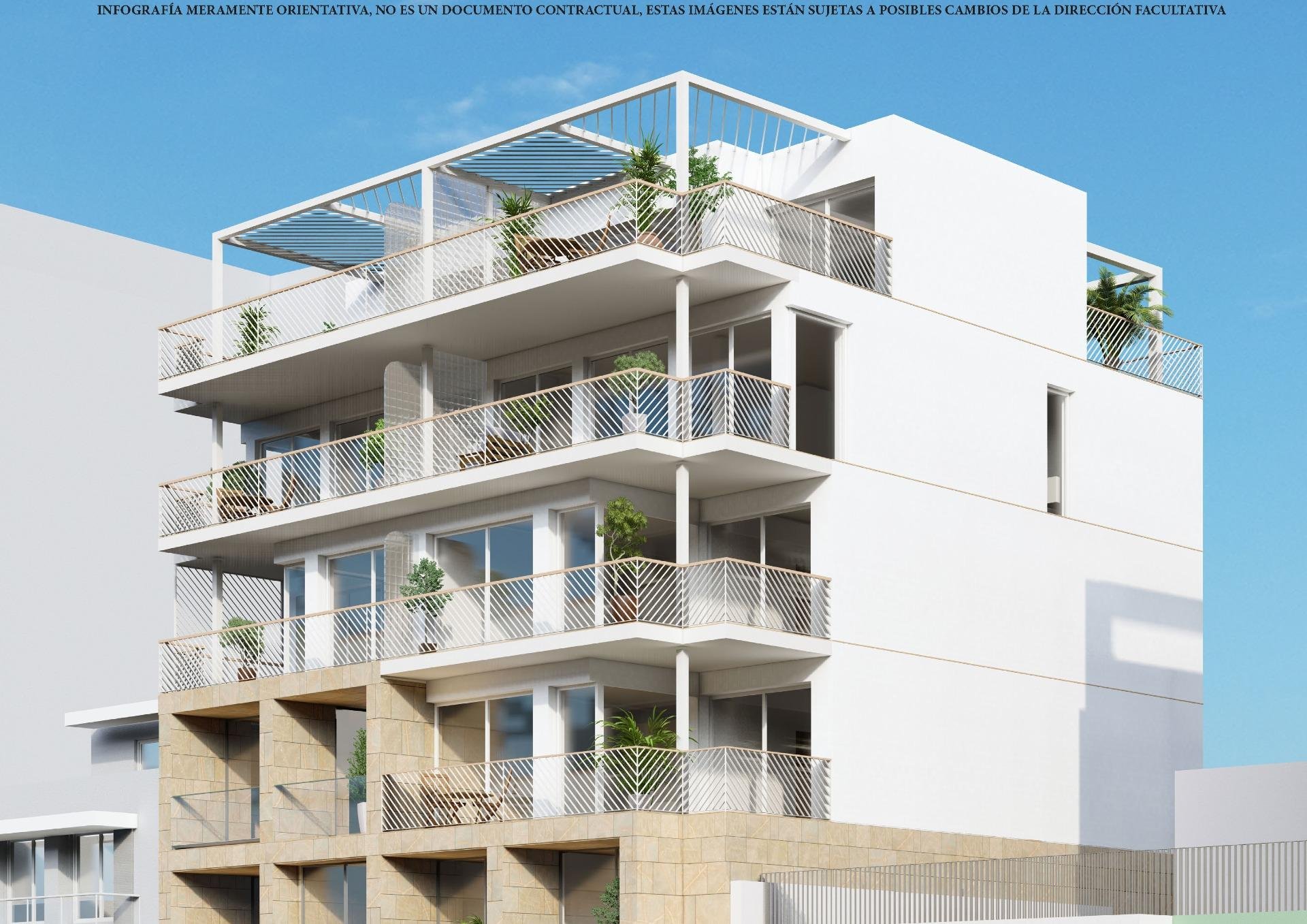 Wohnung in Villajoyosa, Alicante, Spanien 3 Schlafzimmer, 77 m2 Nr. 182744