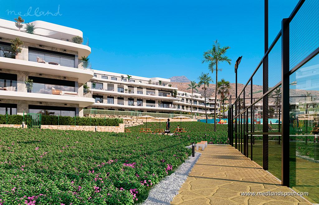 Квартира в Финестрат, Аликанте, Испания 2 спальни, 127м2 №148486